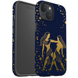 For iPhone 15 Case Tough Protective Cover, Gemini Drawing | Protective Covers | iCoverLover Australia