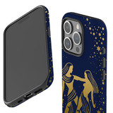 For iPhone 15 Pro Case Tough Protective Cover, Gemini Drawing | Protective Covers | iCoverLover Australia