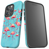 For iPhone 15 Pro Case Tough Protective Cover, Flamingoes | Protective Covers | iCoverLover Australia