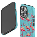 For iPhone 15 Pro Max Case Tough Protective Cover, Flamingoes | Protective Covers | iCoverLover Australia