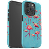 For iPhone 15 Pro Max Case Tough Protective Cover, Flamingoes | Protective Covers | iCoverLover Australia