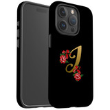 For iPhone 15 Pro Case Tough Protective Cover, Embellished Letter I | Protective Covers | iCoverLover Australia