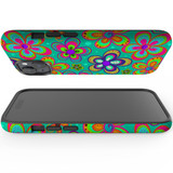 For iPhone 15 Plus Case Tough Protective Cover, Retro Floral Design | Protective Covers | iCoverLover Australia
