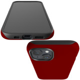 For iPhone 15 Plus Case Tough Protective Cover, Maroon Red | Protective Covers | iCoverLover Australia