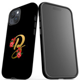 For iPhone 15 Plus Case Tough Protective Cover, Embellished Letter B | Protective Covers | iCoverLover Australia