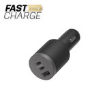 OtterBox Premium Pro Fast Charging 3 Port Car Charger, 72W | iCoverLover