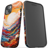 Sunny Waves Case - iPhone 15 Pro Max, 15 Plus, 15 Pro, 15 Compatible with MagSafe