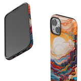 Sunny Waves Case - iPhone 15 Pro Max, 15 Plus, 15 Pro, 15 Compatible with MagSafe