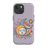Sleeping Moon Case - iPhone 15 Pro Max, 15 Plus, 15 Pro, 15 Compatible with MagSafe