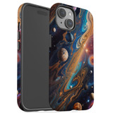 Planets Of The Universe Case - iPhone 15 Pro Max, 15 Plus, 15 Pro, 15 Compatible with MagSafe