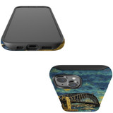 Painting Of The Harbour Bri Case - iPhone 15 Pro Max, 15 Plus, 15 Pro, 15 Compatible with MagSafe