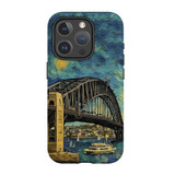 Painting Of The Harbour Case - iPhone 15 Pro Compatible with MagSafe