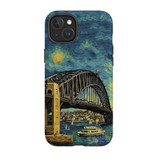 Painting Of The Harbou Case - iPhone 15 Plus Compatible with MagSafe