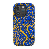 Blue Frog Case - iPhone 15 Pro Compatible with MagSafe