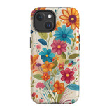 Floral Symphony Case - iPhone 15 Pro Max, 15 Plus, 15 Pro, 15 Compatible with MagSafe