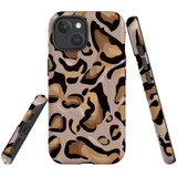 Leopard Pattern Case - iPhone 15 Pro Max, 15 Plus, 15 Pro, 15 Compatible with MagSafe