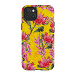 Flower Pattern Case - iPhone 15 Plus Compatible with MagSafe