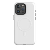 White Case - iPhone 15 Pro Max Compatible with MagSafe