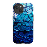 Blue Mirror Case - iPhone 15 Pro Max, 15 Plus, 15 Pro, 15 Compatible with MagSafe