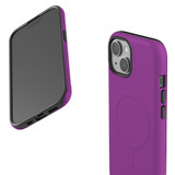 Purple Case - iPhone 15 Pro Max, 15 Plus, 15 Pro, 15 Compatible with MagSafe