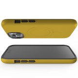 Metallic Gold Case - iPhone 15 Pro Max, 15 Plus, 15 Pro, 15 Compatible with MagSafe
