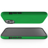 Green Case - iPhone 15 Pro Max, 15 Plus, 15 Pro, 15 Compatible with MagSafe