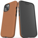 Brown Case - iPhone 15 Pro Max, 15 Plus, 15 Pro, 15 Compatible with MagSafe