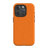 Orange Case - iPhone 15 Pro Compatible with MagSafe