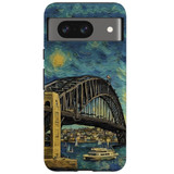 For Google Pixel 8, 8 Pro Tough Protective Cover, Painting Of The Harbour Bridge | iCoverLover Australia