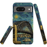 For Google Pixel 8, 8 Pro Tough Protective Cover, Painting Of The Harbour Bridge | iCoverLover Australia