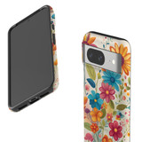 For Google Pixel 8, 8 Pro Tough Protective Cover, Floral Symphony | iCoverLover Australia