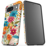 For Google Pixel 8, 8 Pro Tough Protective Cover, Floral Symphony | iCoverLover Australia