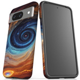 For Google Pixel 8, 8 Pro Tough Protective Cover, Eye Of The Galaxy | iCoverLover Australia