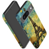 For Google Pixel 8, 8 Pro Tough Protective Cover, Eiffel Tower Painting | iCoverLover Australia