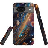 For Google Pixel 8, 8 Pro Tough Protective Cover, Planets Of The Universe | iCoverLover Australia