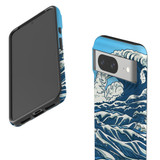 For Google Pixel 8, 8 Pro Tough Protective Cover, Japanese Wave | iCoverLover Australia