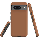 For Google Pixel 8, 8 Pro Tough Protective Cover, Brown | iCoverLover Australia