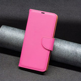 For Samsung Galaxy S24 Ultra, S24+ Plus or S24 Case - Lychee Folio Wallet PU Leather Cover, Kickstand, Rose Red | iCoverLover.com.au