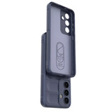 For Samsung Galaxy S24 Ultra or S24 Case - Wavy Shield, Durable TPU + Flannel Protective Cover, Dark Green | iCoverLover.com.au