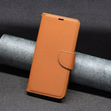 For Samsung Galaxy S24 Ultra, S24+ Plus or S24 Case - Lychee Folio Wallet PU Leather Cover, Kickstand, Brown | iCoverLover.com.au
