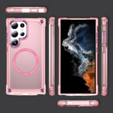 For Samsung Galaxy S24 Ultra, S24+ Plus or S24 Case - MagSafe compatible, Shock-Absorbent Protective Cover, Clear Pink | iCoverLover.com.au