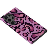 Magenta Leopard Tough Protective Cover for Galaxy S24 Ultra, S24+ Plus, S24 | Bold Protection