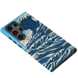 Japanese Wave Tough Protective Cover for Galaxy S24 Ultra, S24+ Plus, S24 | Artistic Defense