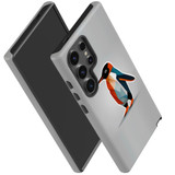 Lone Penguin Protective Case for Galaxy S24 Ultra, S24+ Plus, S24 | Solitary Strength