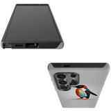 Lone Penguin Protective Case for Galaxy S24 Ultra, S24+ Plus, S24 | Solitary Strength