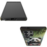 Happy Panda Tough Cover for Galaxy S24 Ultra, S24+ Plus, S24 | Cheerful Safeguard