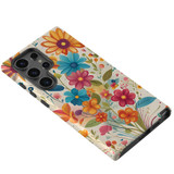 Floral Symphony Tough Cover for Galaxy S24 Ultra, S24+ Plus, S24 | Blossoming Armor