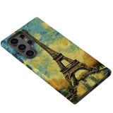 Eiffel Tower Painting Tough Protective Cover for Galaxy S24 Ultra, S24+ Plus, S24 | Iconic Guard