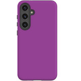 Purple Tough Protective Cover for Galaxy S24+ Plus | Royal & Resistant