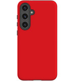 Red Tough Protective Cover for Galaxy S24+ Plus | Fiery & Fearless